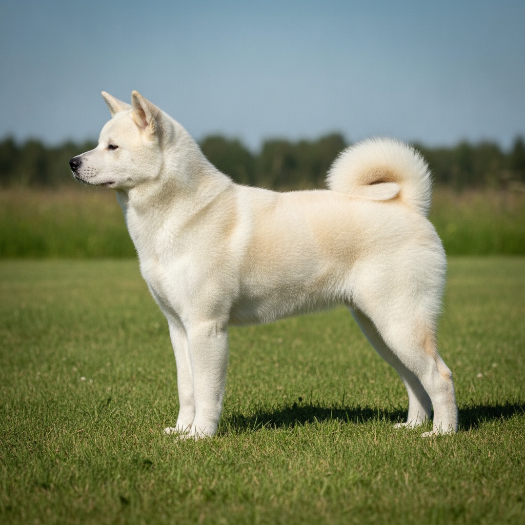 Akita — build and size