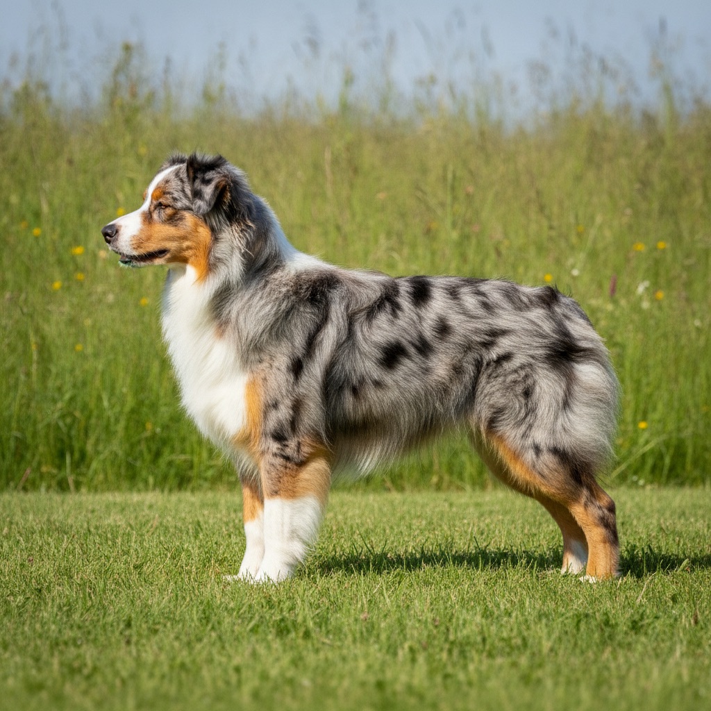 Australian Shepherd — build and size