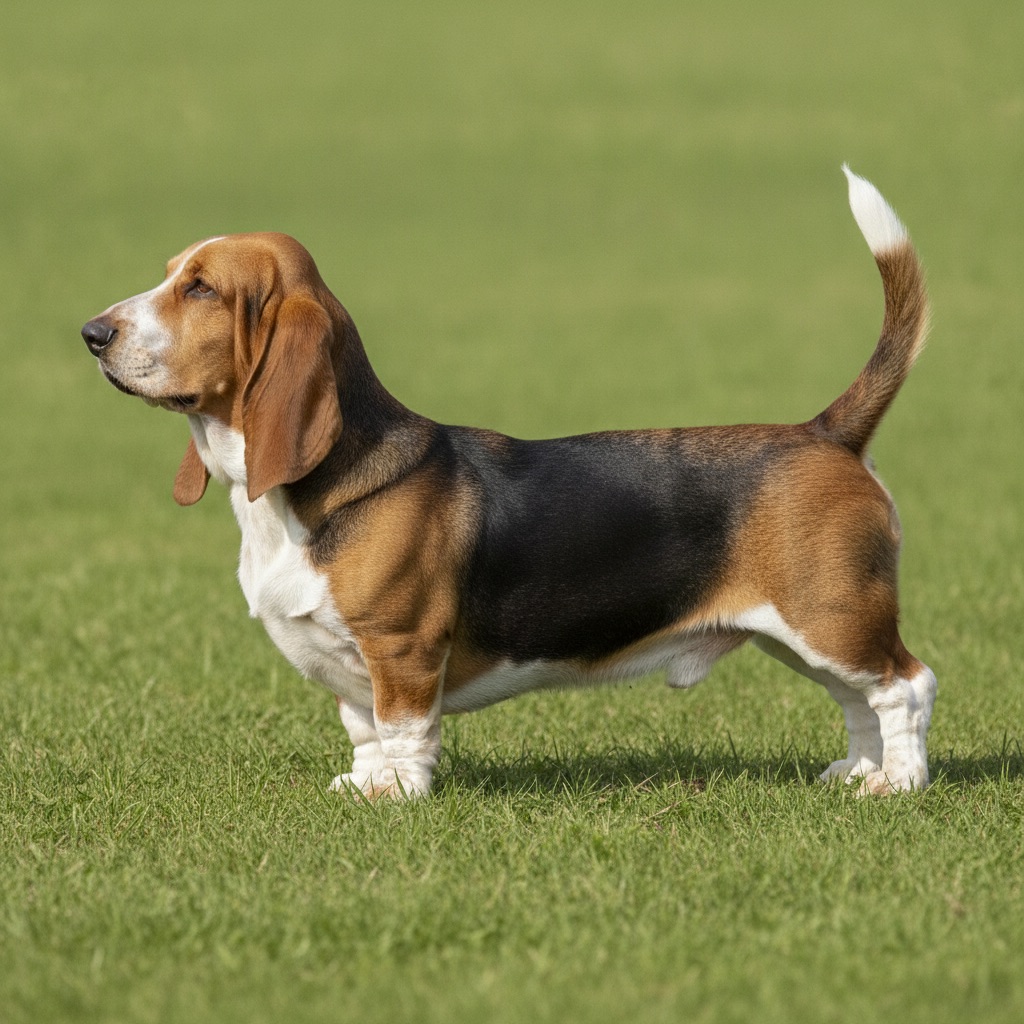 Basset Hound — build and size