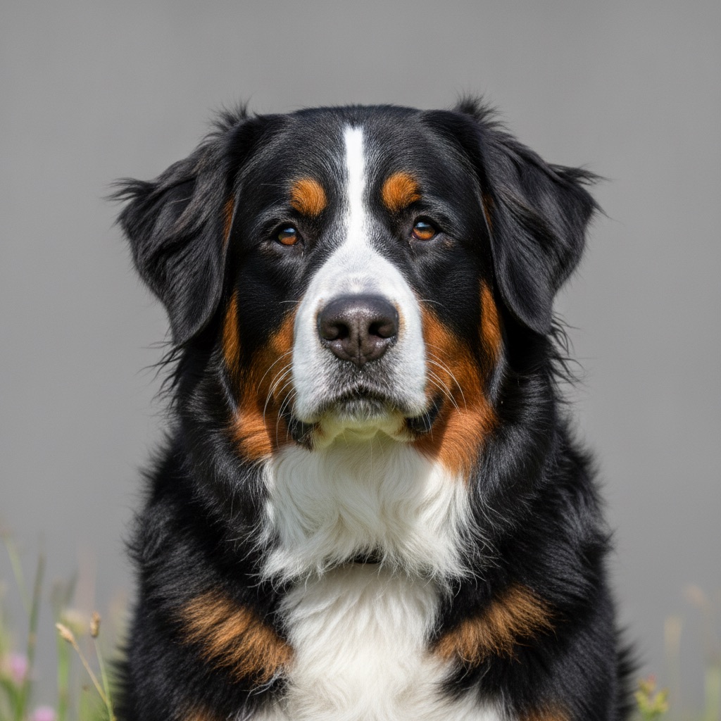 Bernese Mountain Dog — portrait