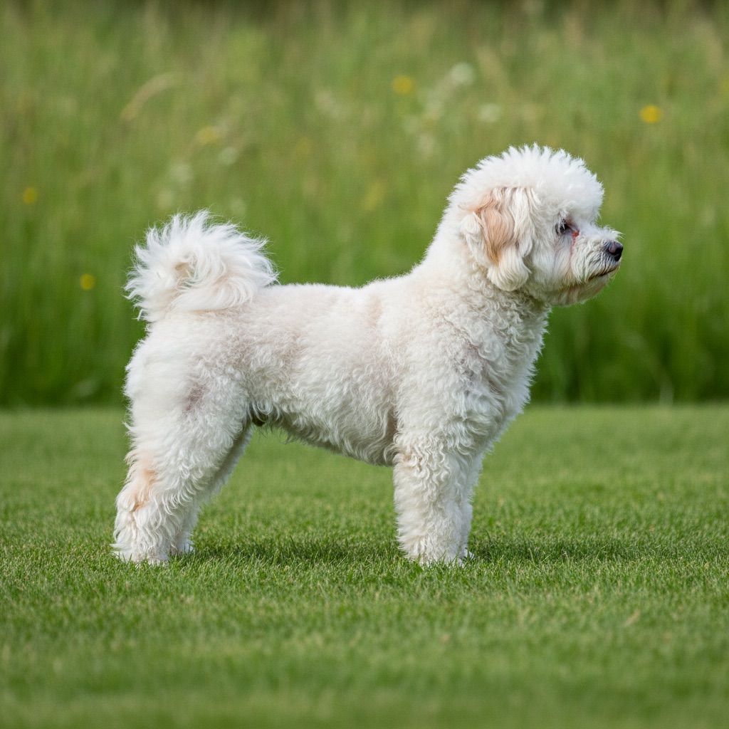 Bichon Frise — build and size