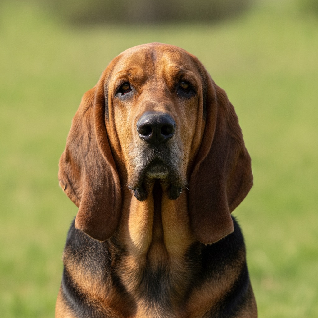 Bloodhound — portrait