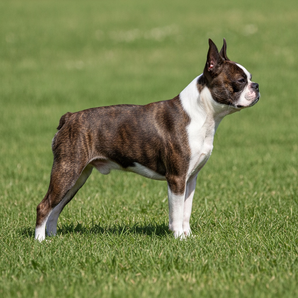 Boston Terrier — build and size