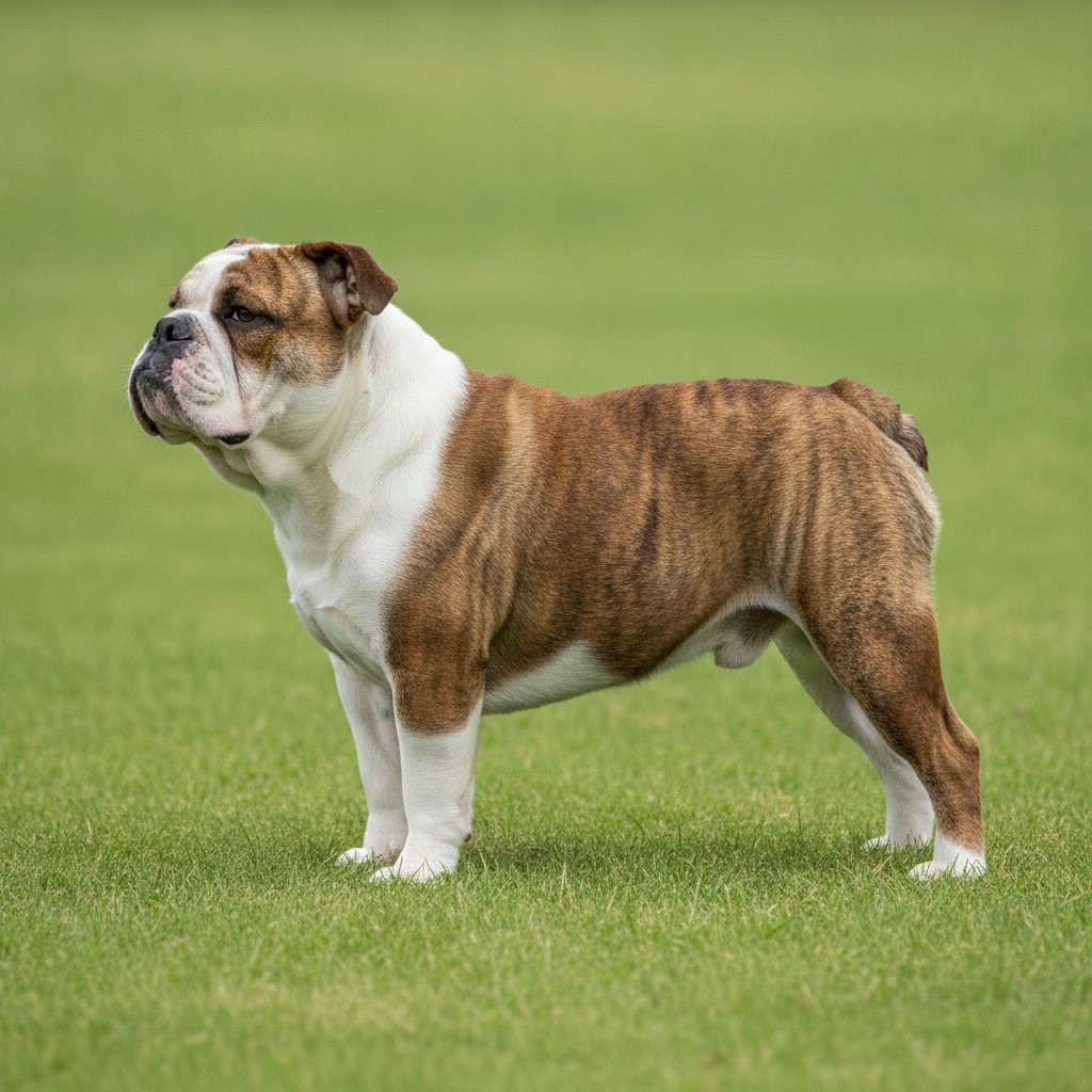 Bulldog — build and size