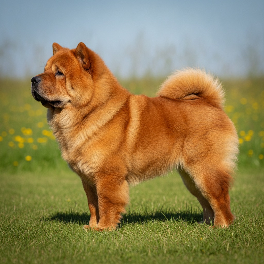 Chow Chow — build and size
