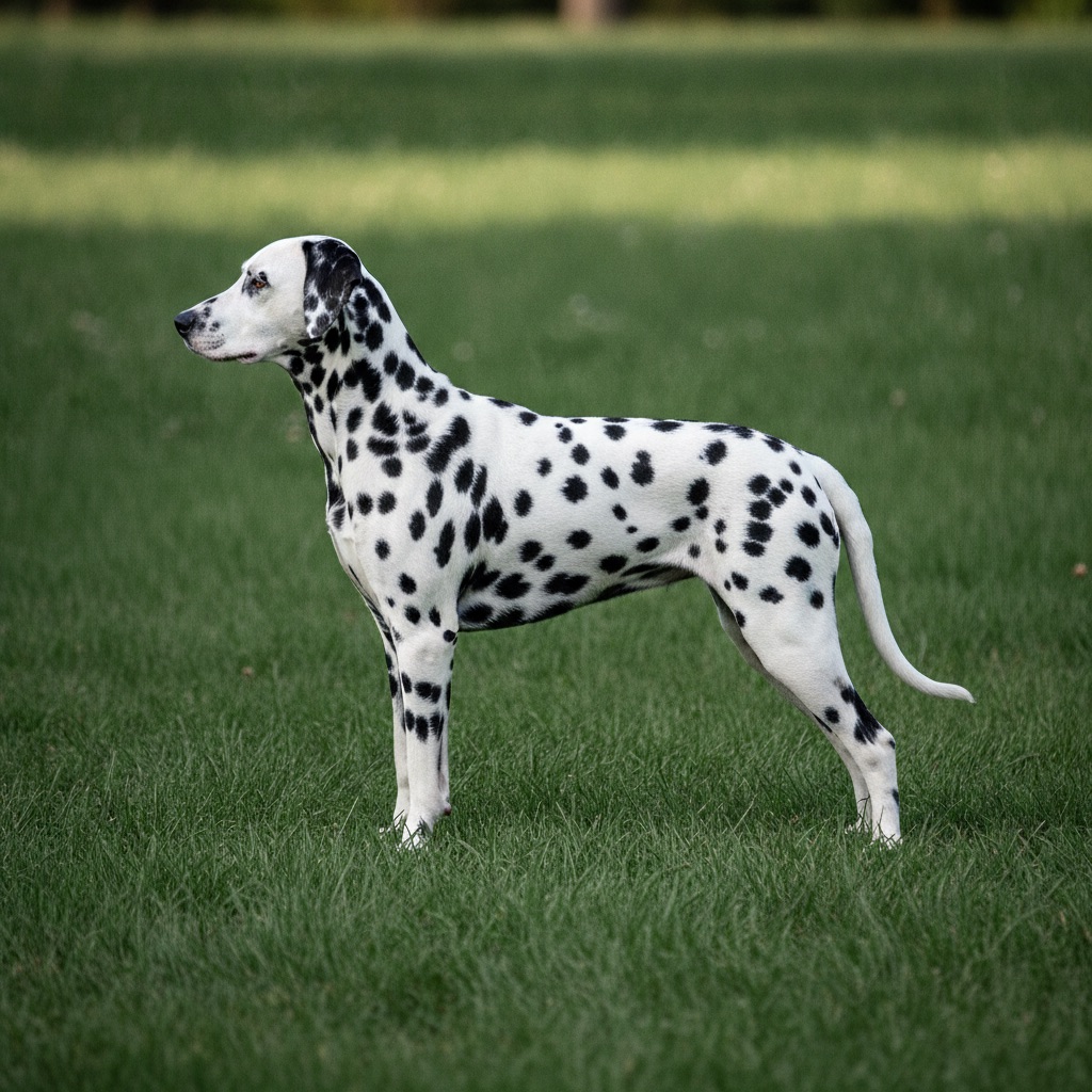 Dalmatian — build and size