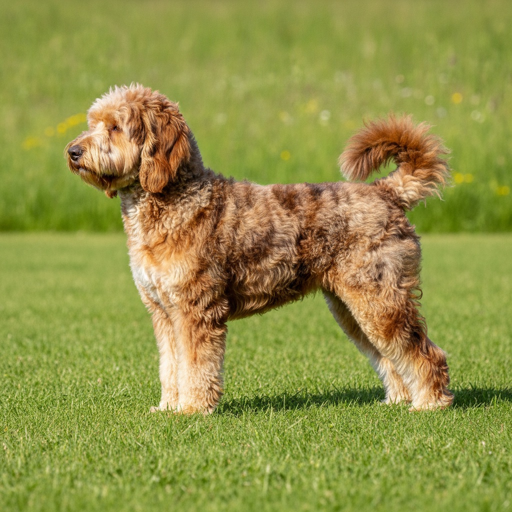 Goldendoodle — build and size