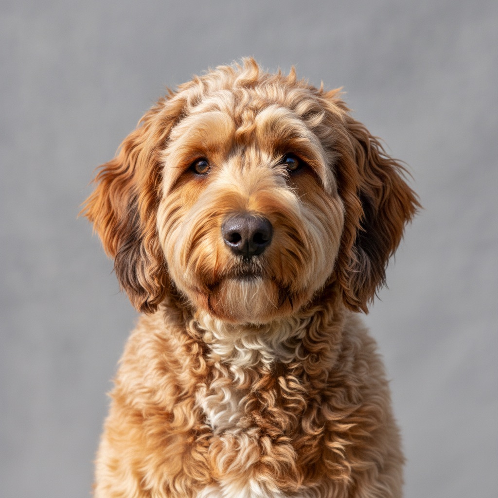 Goldendoodle — portrait