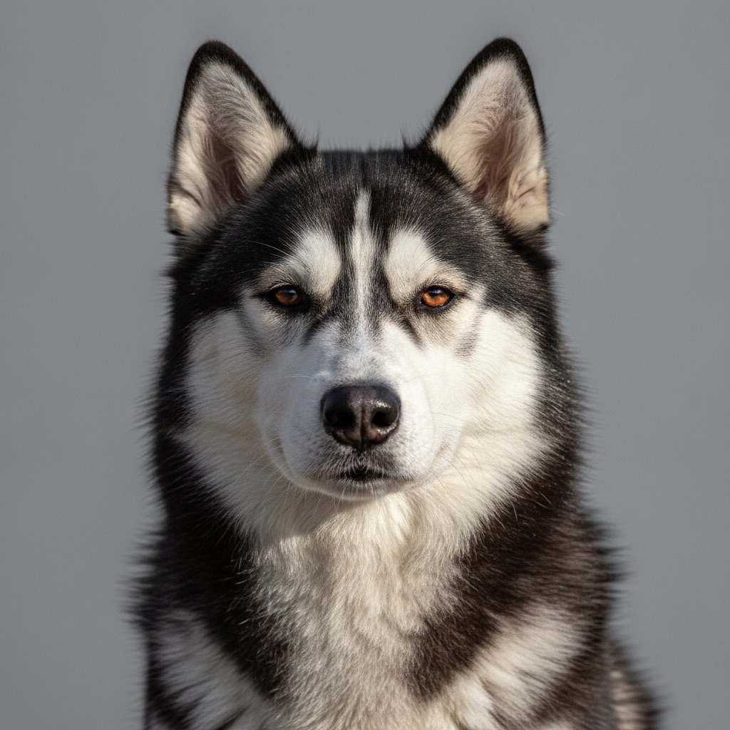 Siberian Husky — portrait