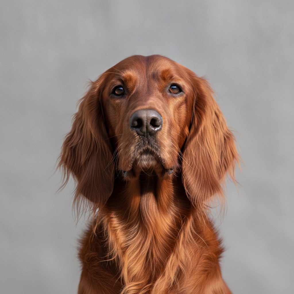 Irish Setter — portrait