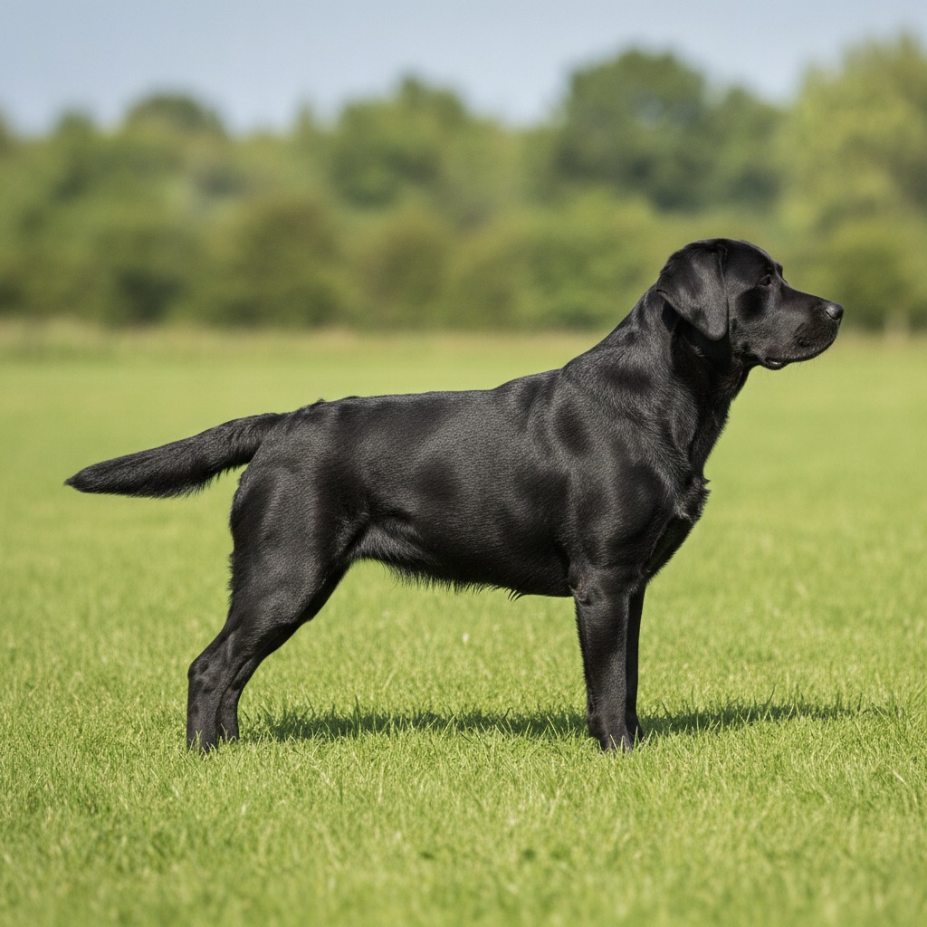 Labrador Retriever — build and size