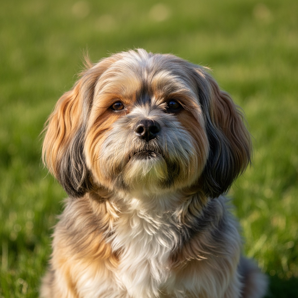 Lhasa Apso — portrait