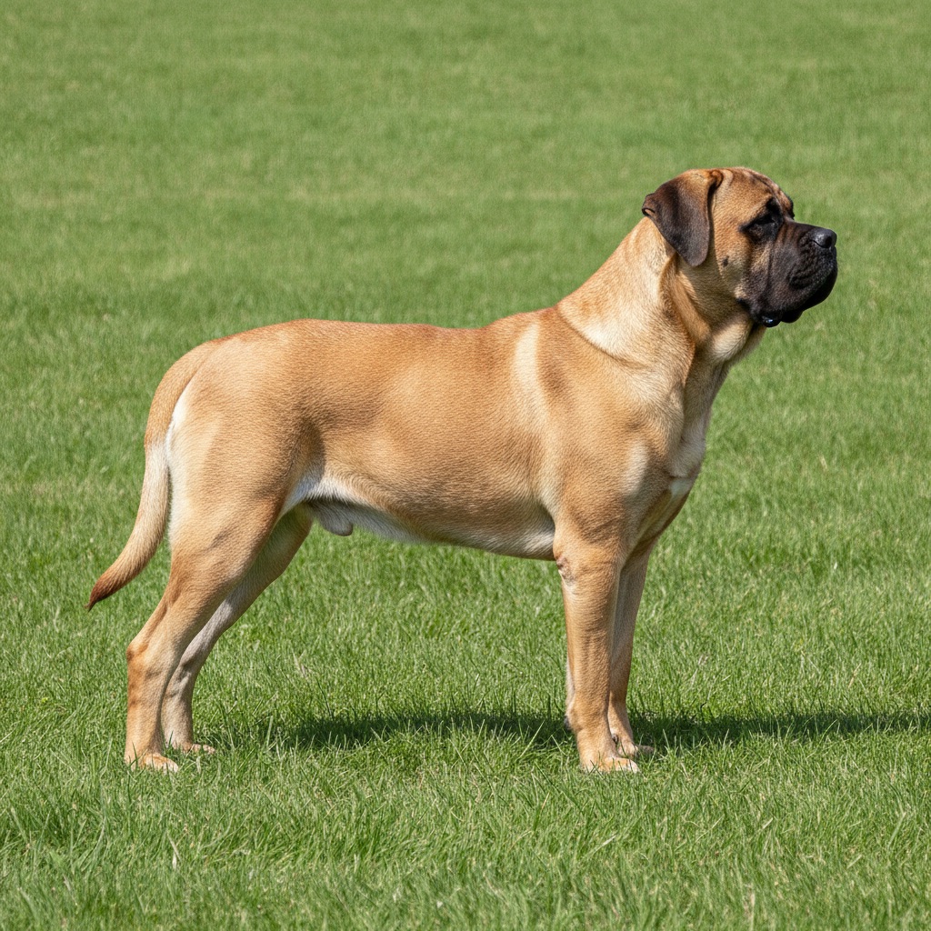 Mastiff — build and size