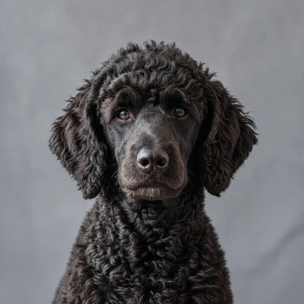 Poodle — portrait