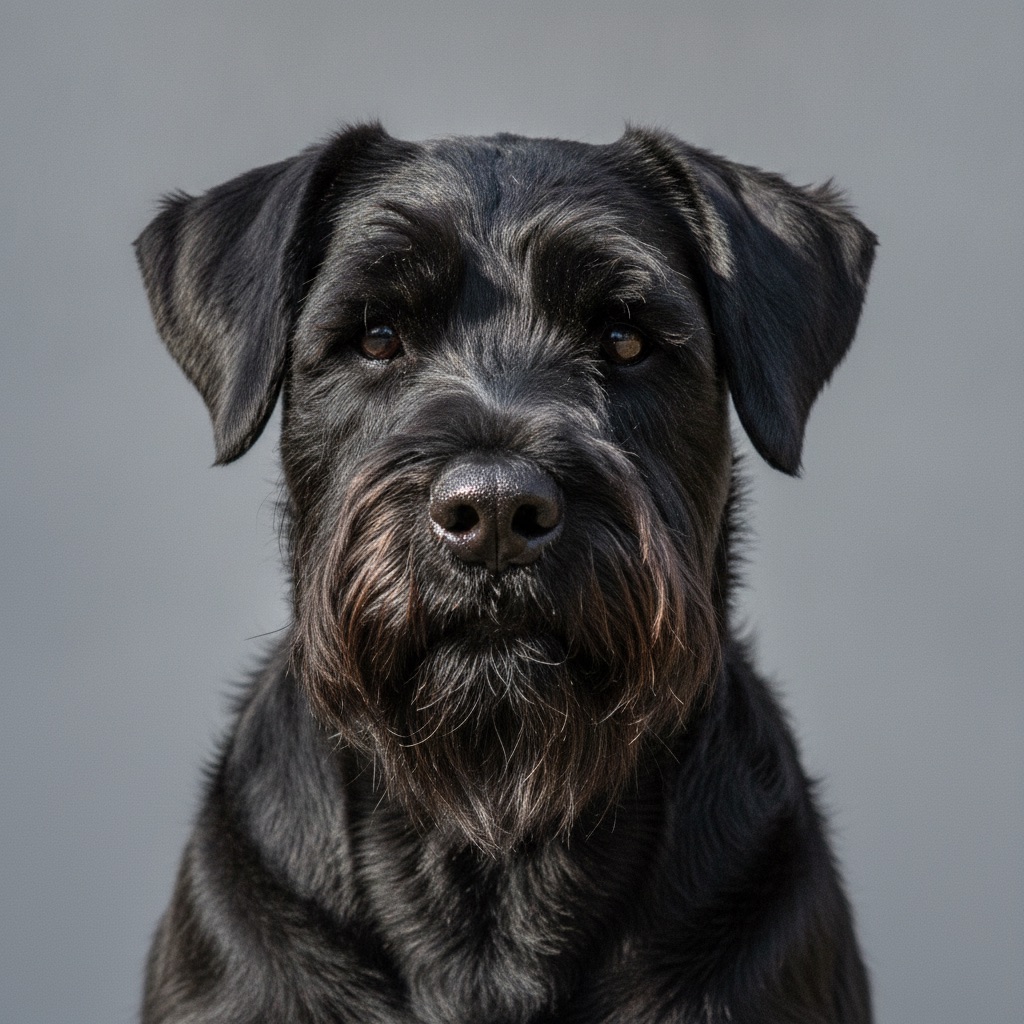 Standard Schnauzer — portrait
