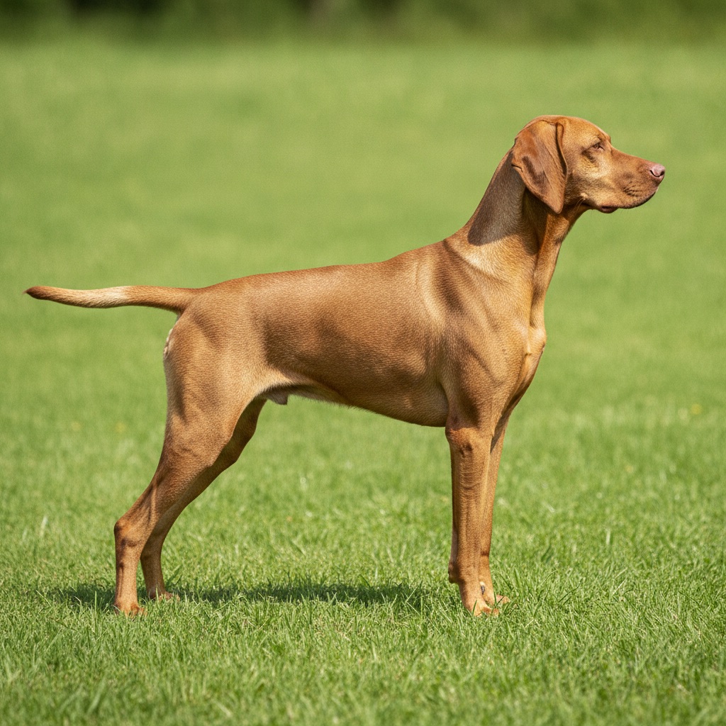 Vizsla — build and size