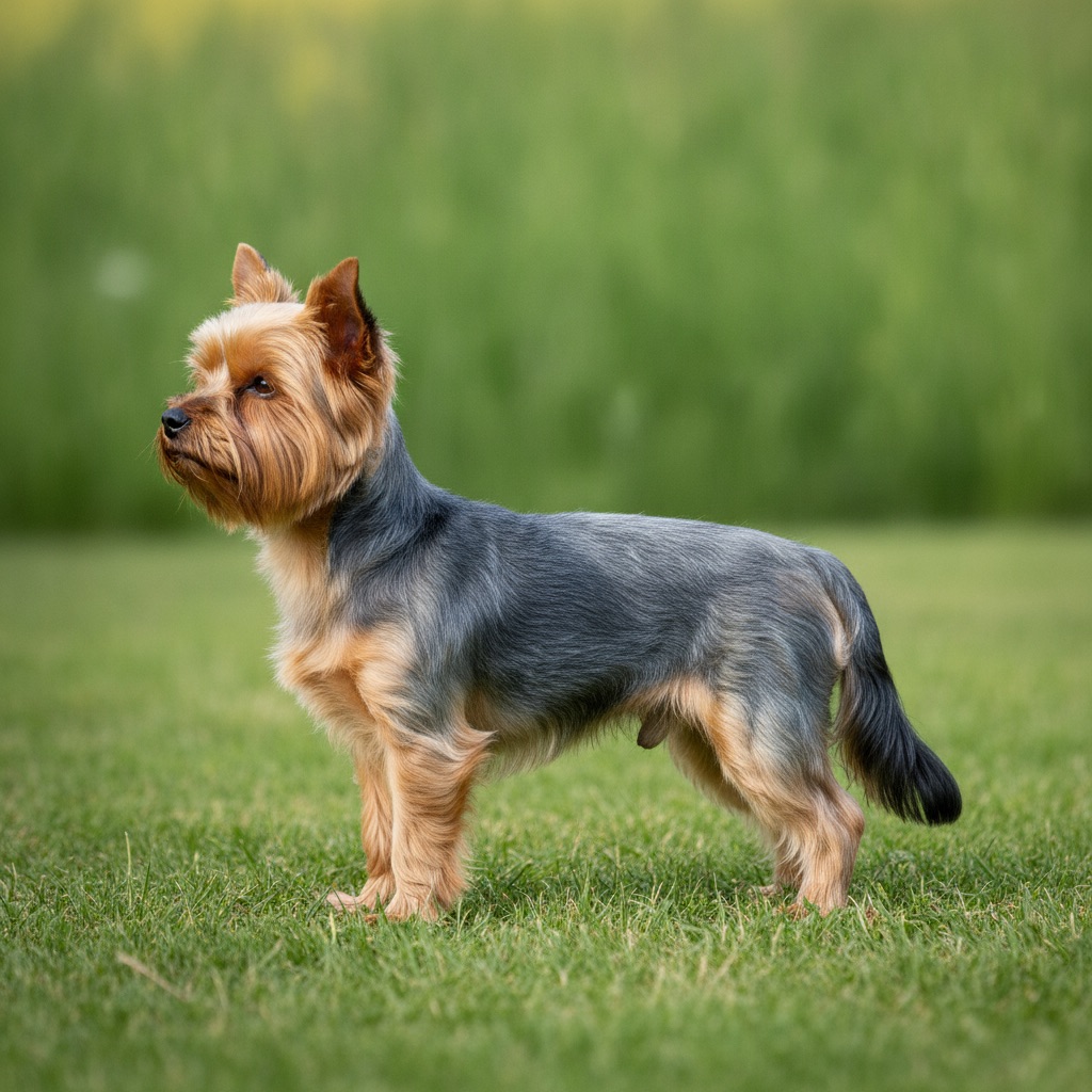 Yorkshire Terrier — build and size