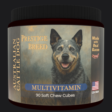 Prestige Breed Australian Cattle Dog Multivitamin, 90 count jar