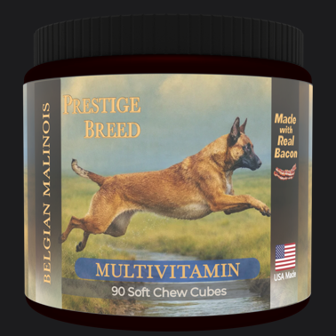 Prestige Breed Belgian Malinois Multivitamin, 90 count jar