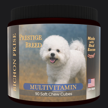 Prestige Breed Bichon Frise Multivitamin, 90 count jar