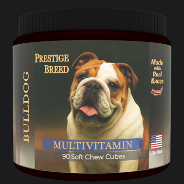 Prestige Breed Bulldog Multivitamin, 90 count jar