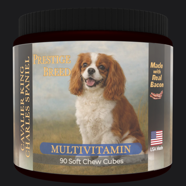 Prestige Breed Cavalier King Charles Spaniel Multivitamin, 90 count jar