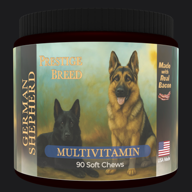 Prestige Breed German Shepherd Multivitamin, 90 count jar