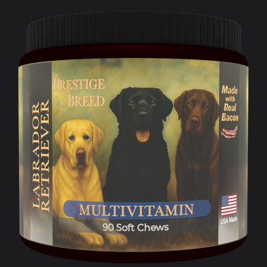 Prestige Breed Labrador Retriever Multivitamin, 90 count jar