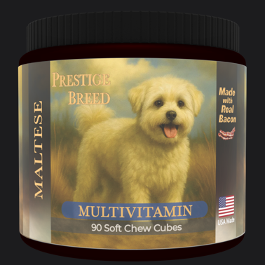 Prestige Breed Maltese Multivitamin, 90 count jar