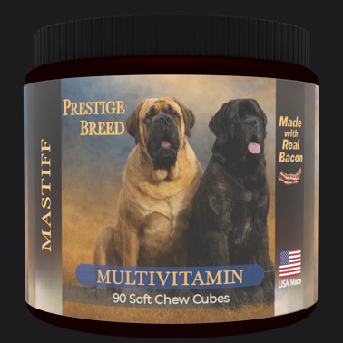 Prestige Breed Mastiff Multivitamin, 90 count jar