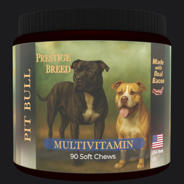 Prestige Breed Pit Bull Multivitamin, 90 count jar