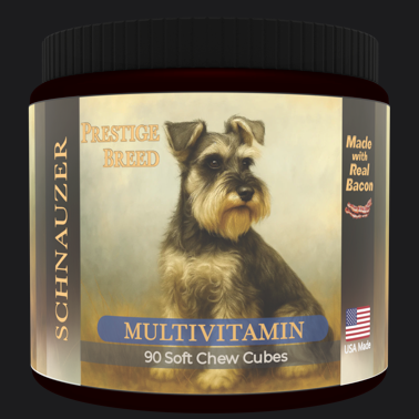 Prestige Breed Schnauzer Multivitamin, 90 count jar