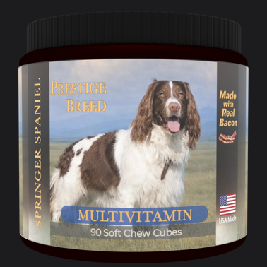 Prestige Breed Springer Spaniel Multivitamin, 90 count jar